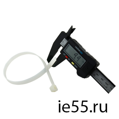 Стяжка пластиковая(хомут нейлоновый) 150х4,4мм  белый 100шт./уп. ЭНЕРГИЯ