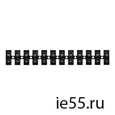 Зажимы  H.F.W.  30 А -   16 мм  черн ЭНЕРГИЯ