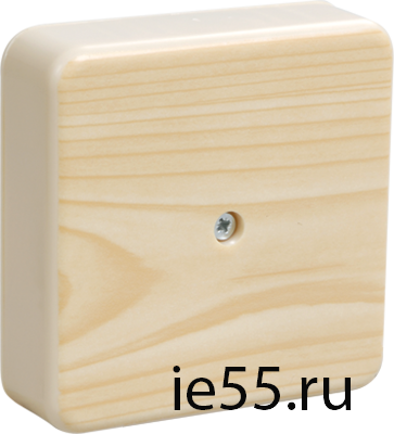 Коробка распаячная КМ для о/п 75х75х28мм сосна IEK